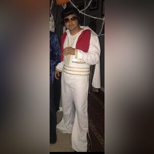 Elvis Presley 3 piece Costume with Gold Accents